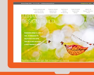 Sustainable Design Website Rewrite